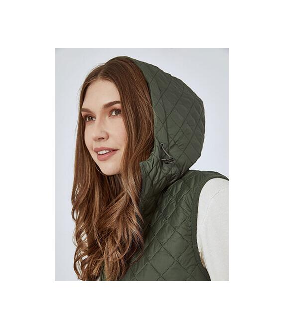 Μπουφάν αμάνικο με κουκούλα SN7611.5311+3