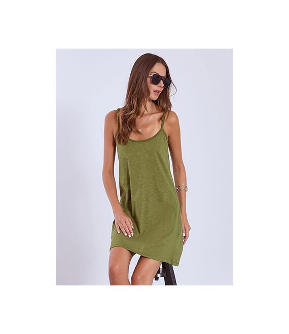 Φόρεμα μίνι βαμβακερό με τιράντες SN9489.8723+1