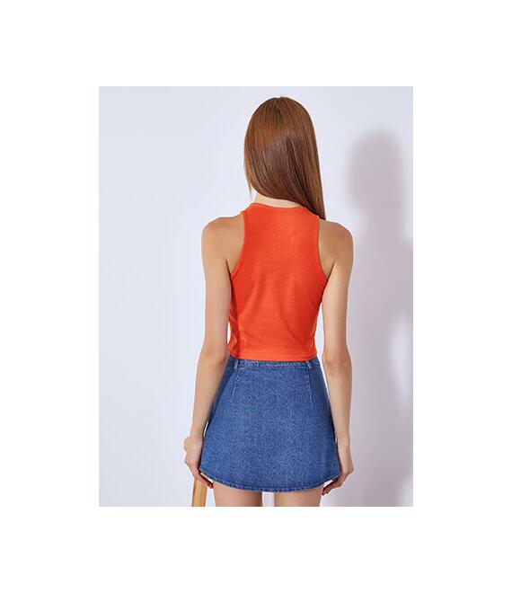 Crop top με βαμβάκι SN9844.4157+3