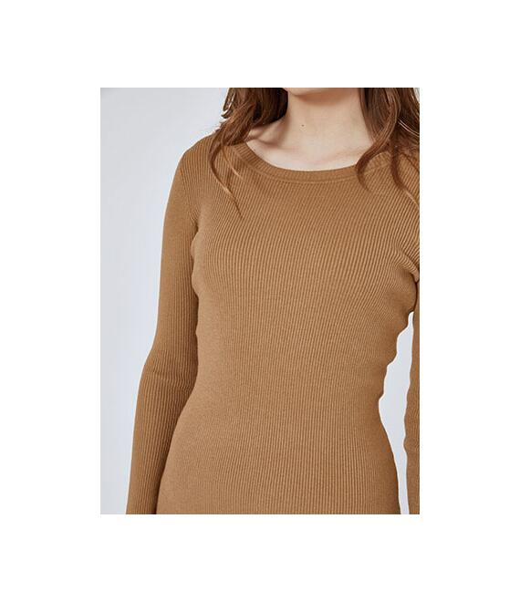 Φόρεμα μίνι ριπ μονόχρωμο SN9844.8012+3