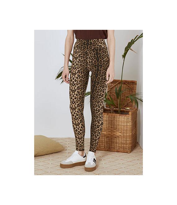 Κολάν λεοπάρ με απαλή υφή SN9856.1506+1