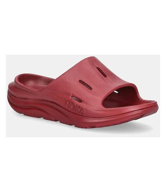 Παντόφλες Hoka One One ORA Recovery Slide 3 χρώμα: μπεζ