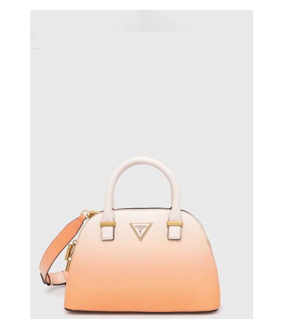 Τσάντα Guess χρώμα: πορτοκαλί