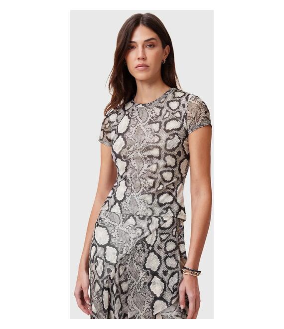 Μπλουζάκι AllSaints ELLIE χρώμα: πολύχρωμο, W064JC