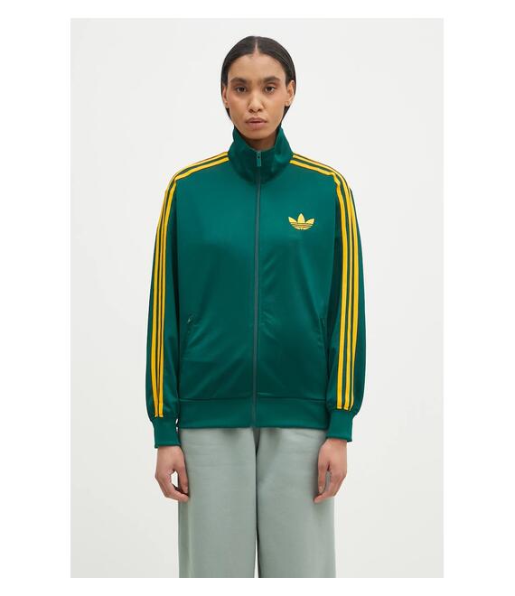 Μπλούζα adidas Originals Firebird χρώμα: πράσινο, JP2299