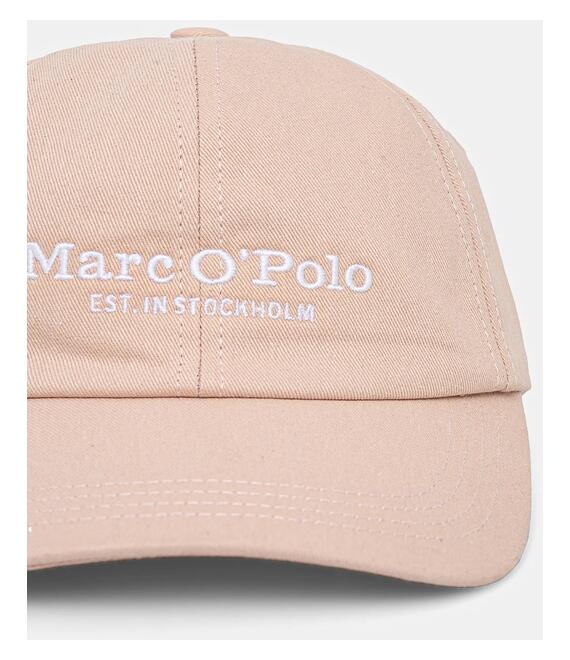Βαμβακερό καπέλο του μπέιζμπολ Marc O'Polo χρώμα: πορτοκαλί, 503802601063