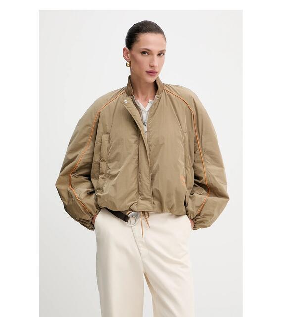 Μπουφάν Pinko χρώμα: πράσινο, 104275 A2GW