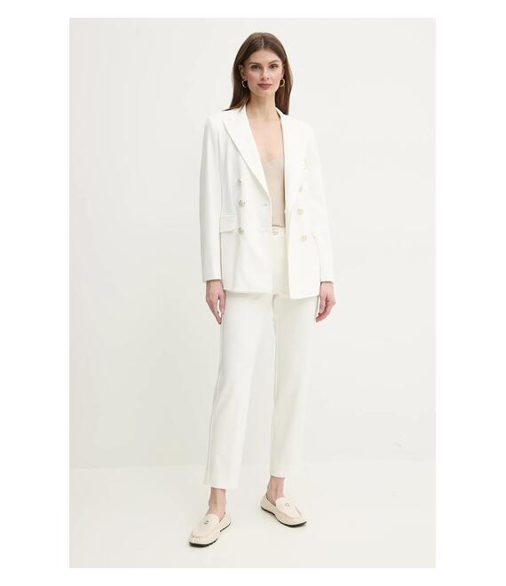 Σακάκι Marella BAIOCCO χρώμα: άσπρο, 2513911024200