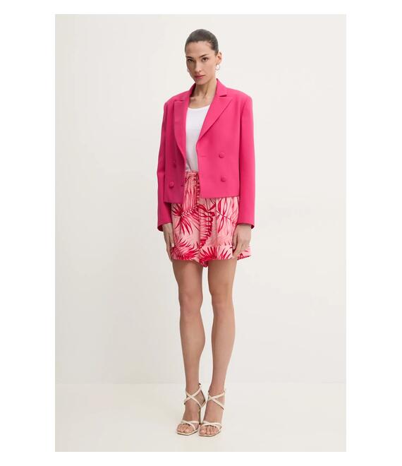Σακάκι Liu Jo χρώμα: ροζ, WA5292.TS896