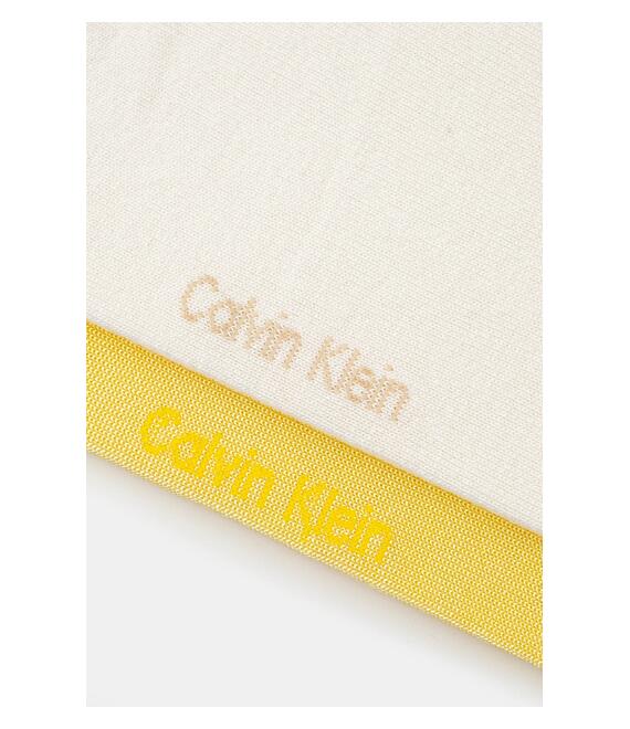 Κάλτσες Calvin Klein 2-pack χρώμα: κίτρινο, 701231377