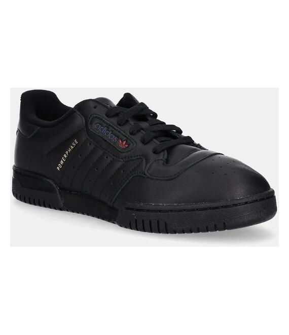 Δερμάτινα αθλητικά παπούτσια adidas Originals Powerphase χρώμα: μαύρο, JH5482