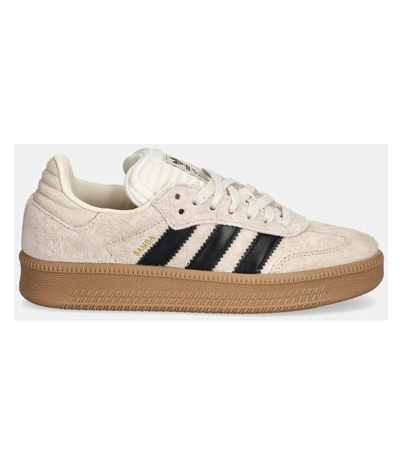 Σουέτ αθλητικά παπούτσια adidas Originals Samba XLG χρώμα: μπεζ, JS3828