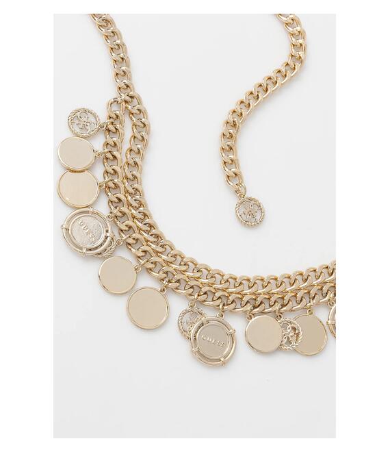 Ζώνη Guess χρώμα: χρυσαφί, BW9219 P5220