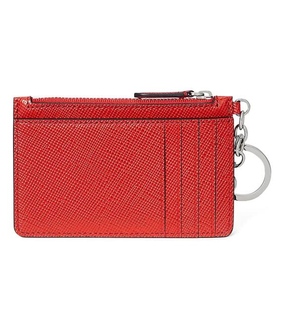 Δερμάτινο πορτοφόλι Lauren Ralph Lauren χρώμα: πορτοκαλί, 432966789