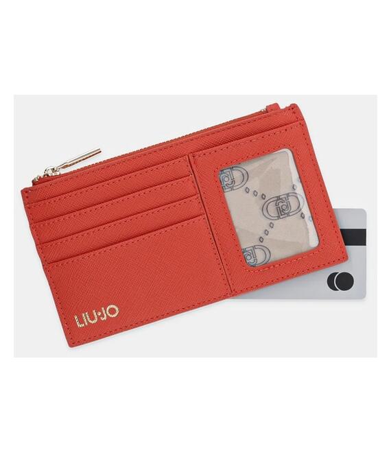 Πορτοφόλι Liu Jo χρώμα: πορτοκαλί, AA5168 E0087