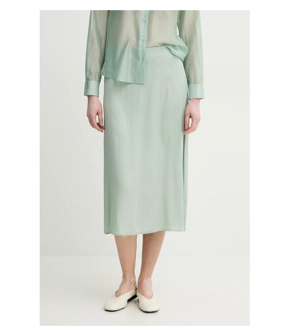 Φούστα Marc O'Polo χρώμα: πράσινο, 502132820009