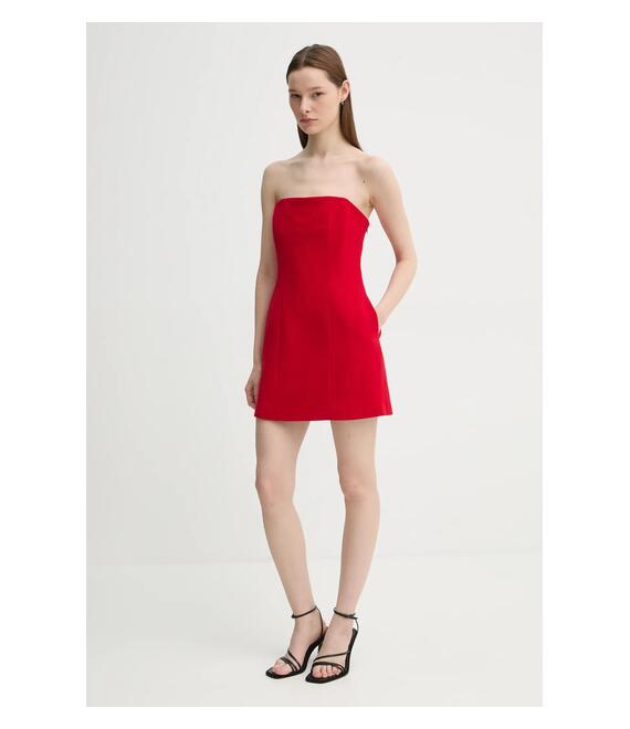 Φόρεμα A.L.C. χρώμα: κόκκινο, 6DRES01758