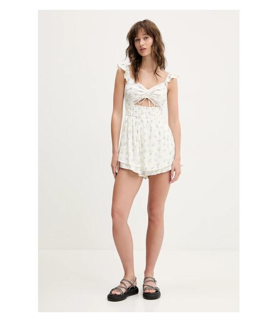 Ολόσωμη φόρμα Hollister Co. χρώμα: άσπρο, KI359-5034