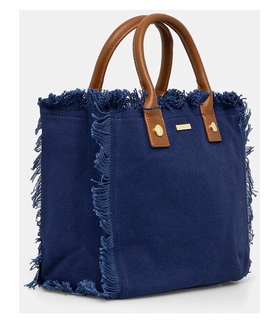 Τσάντα Melissa Odabash χρώμα: ναυτικό μπλε, Porto Cervo