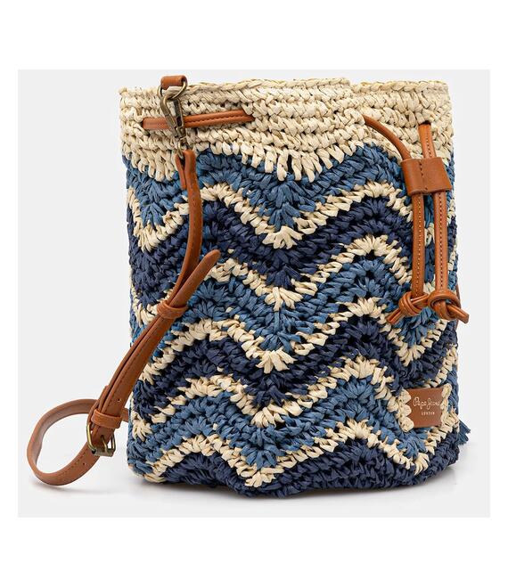 Τσάντα Pepe Jeans EIRA BALI χρώμα: ναυτικό μπλε, PL031622