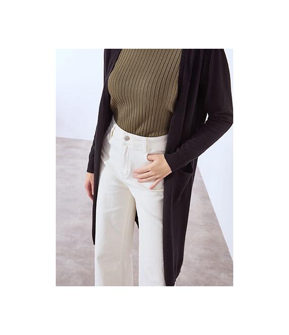 Ζακέτα πλεκτή με τσέπες WT7572.5219+1