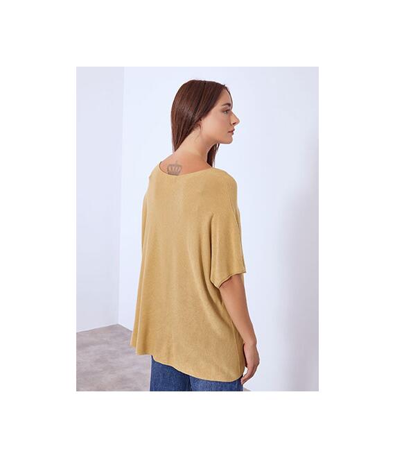 Μπλούζα λεπτής πλέξης WT7587.4855+2