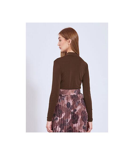 Κορμάκι κρουαζέ με πιέτες WT7834.4518+3