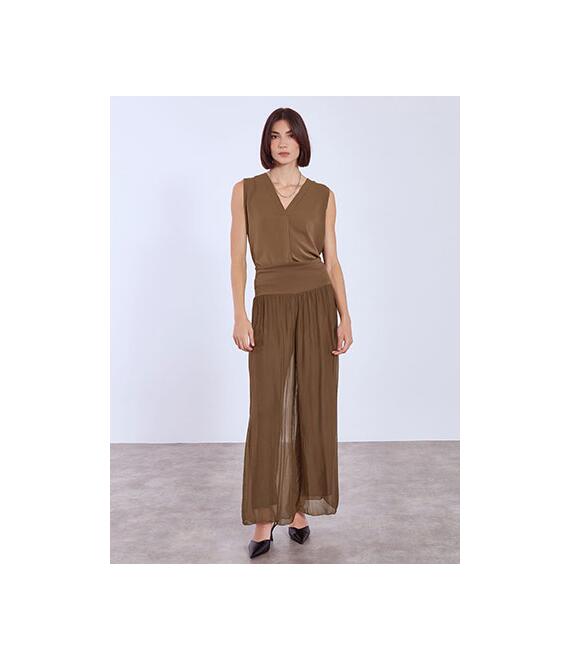 Παντελόνα ημιδιάφανη με φόδρα WT7945.1928+1