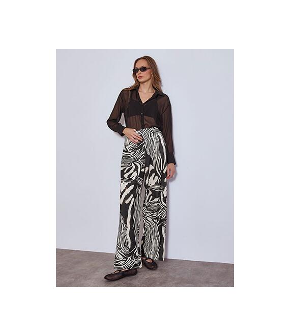 Παντελόνα με animal print WT8011.1182+1