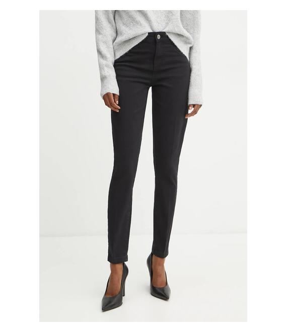 Τζιν παντελόνι Silvian Heach DRAZE (KIM) χρώμα: μαύρο, GPA24302JE