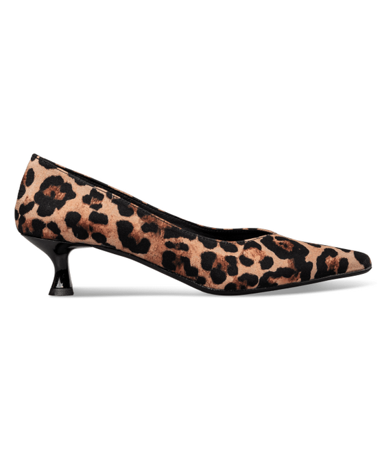 KITTEN HEEL PUMPS