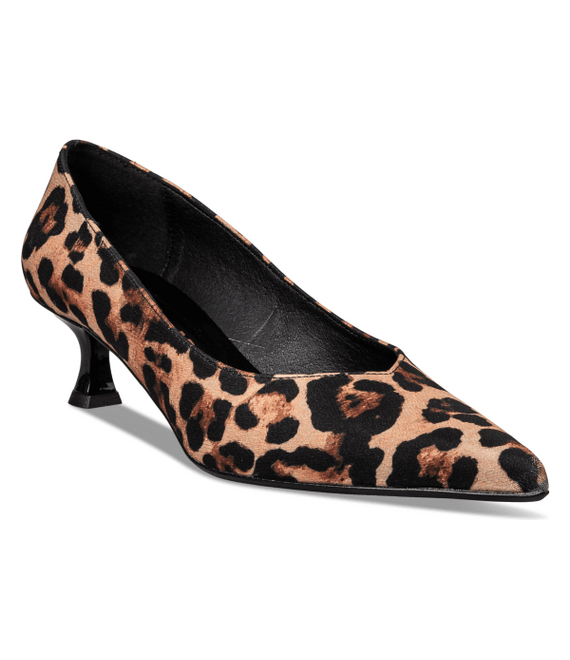 KITTEN HEEL PUMPS
