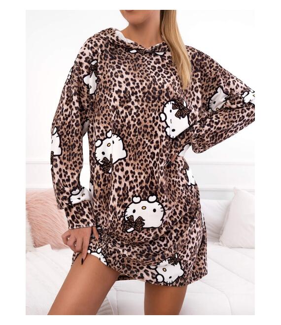 ΛΕΟΠΑΡ ΒΕΛΟΥΔΙΝΟ ΝΥΧΤΙΚΟ - HELLO KITTY