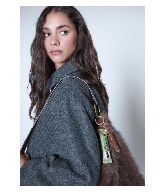 Stradivarius Μπρελόκ Charm Σοκολάτα Matcha Καφέ Os