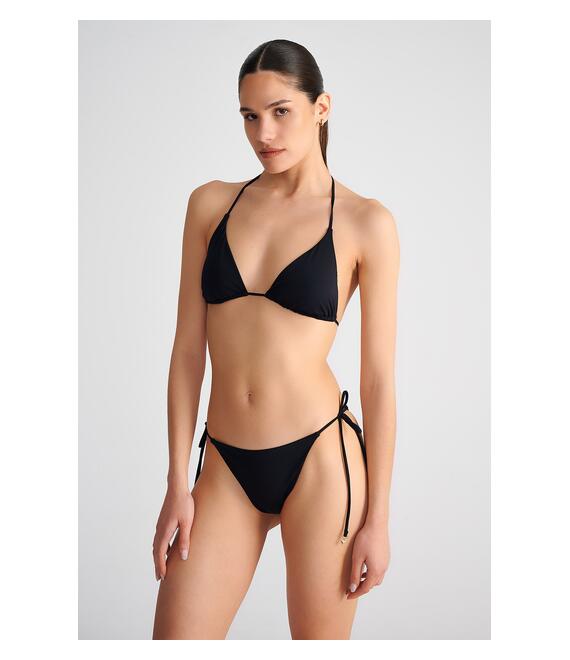 RECYCLED ΜΑΓΙΟ ΜΠΙΚΙΝΙ ΣΛΙΠ ΜΕ ΚΟΡΔΟΝΑΚΙΑ