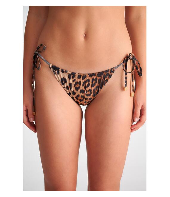 FASHION BRAZILIAN ΜΠΙΚΙΝΙ ΣΛΙΠ ΜΕ ΛΕΟΠΑΡ ΤΥΠΩΜΑ