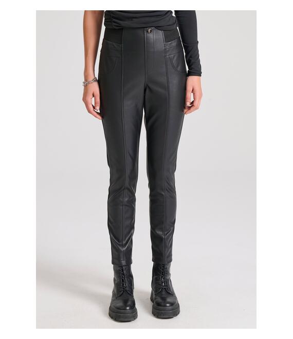 Γυναικείο κολάν από οικολογικό δέρμα (PU)