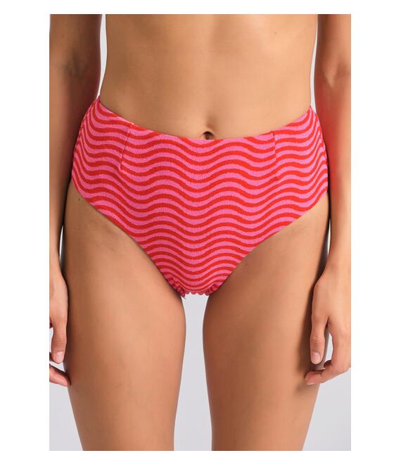 Ψηλόμεσο μπικίνι σλιπ πετσετέ