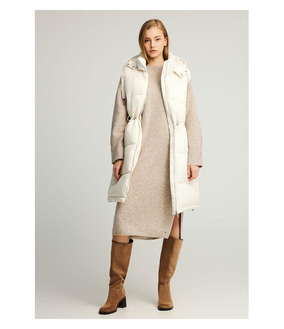 Γυναικείο γιλέκο με λάστιχο στην μέση