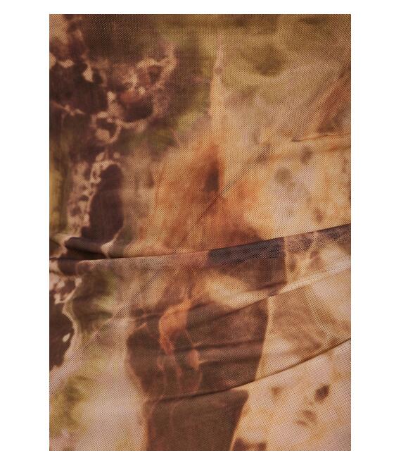 Μπλούζα με marble print