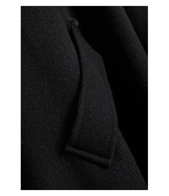 Γυναικεία μονόχρωμη κάπα με ασύμμετρο τελείωμα