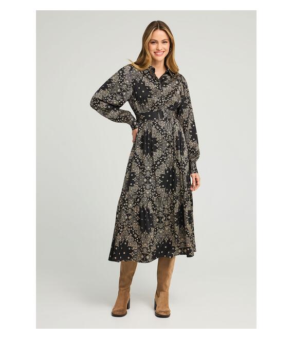 All over printed φόρεμα