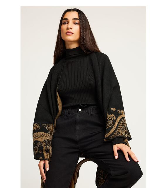 Rib πλεκτό ζιβάγκο