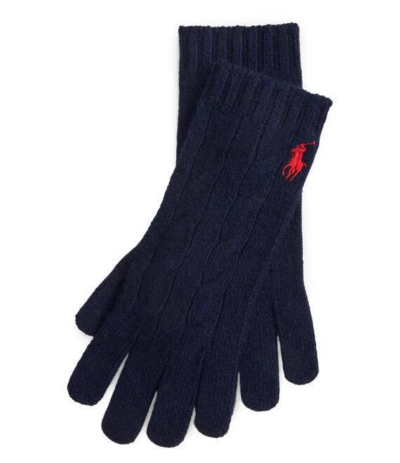 Γάντια Polo Ralph Lauren 455981440005 Σκούρο μπλε