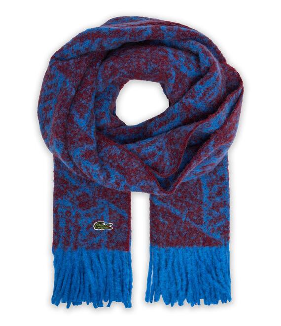 Κασκόλ Lacoste RE0804 Μπλε