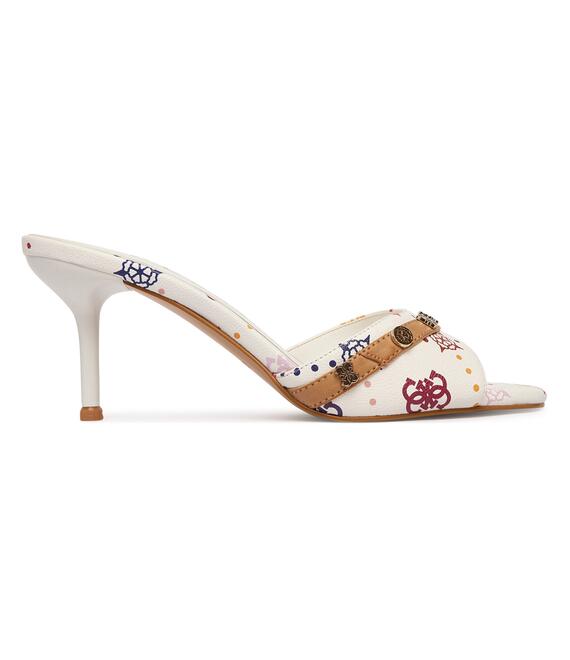 Παντόφλες Guess FLPIOR FAL03 Λευκό