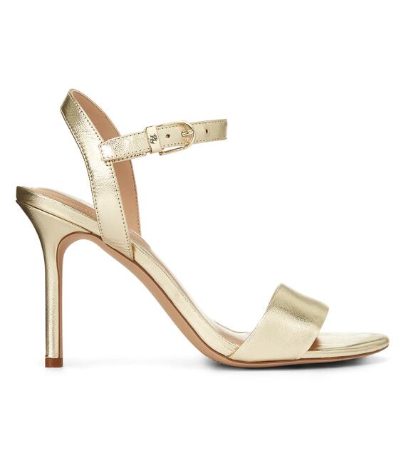Σανδάλια LAUREN RALPH LAUREN Gwen 802940587001 Χρυσό