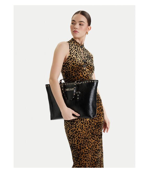 Τσάντα Just Cavalli 80RA4BU1 ZSE67 Μαύρο