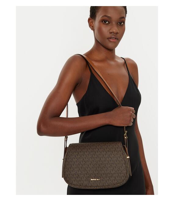 Τσάντα MICHAEL Michael Kors Lydia 30R5GL0M2B Καφέ