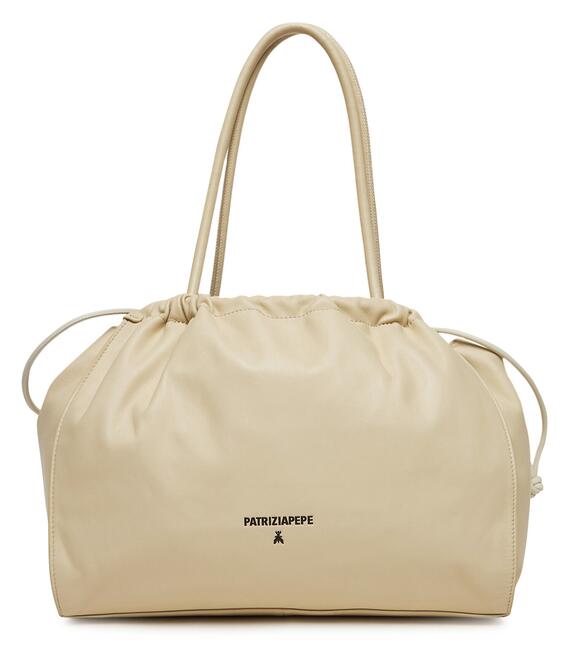 Τσάντα Patrizia Pepe 8B0248/L147 Εκρού